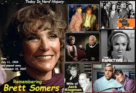 Remembering Brett Somers, born July 11, 1924 and passed away September 15,  2007. Brett Somers (born Audrey Dawn Johnston) was a Canadian-American  actress, singer, and game-show personality who was born in Canada