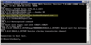 Emails sent from an email client, like microsoft outlook or outlook express, result in a 550 authentication is required for relay error and are not delivered. Smtp Exception 550 5 7 1 Unable To Relay Codeproject
