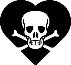 The heart pirates' jolly roger resembles a virus, a suitable choice considering trafalgar law 's profession and his. Vector Country Flag Of Jolly Roger Pirate Flag Heart Vector World Flags