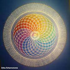 how to draw torus yantra and color the hypnotic eye sacred geometry fractais mistico flor da vida