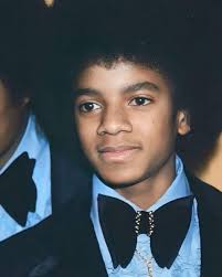 Vintage Photo of A Young Michael Jackson".