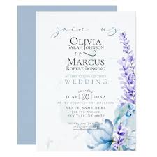 During the middle ages, artists usually made purple by combining red and blue pigments; Modern Light Blue And Purple Wedding Elegant Wedding Ideas