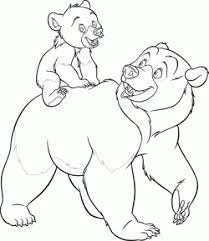 Ayi Boyama Sayfasi Bear Coloring Page Colorear De Oso Stranica Okraski Medvedya Hayvan Boyama Sayfalari Disney Cizimleri Boyama Sayfalari