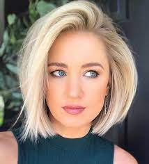 Hair Color Damage Free On Instagram Do You Want To Learn How To Get That Perfect Short Bob Comm Thin Hair Haircuts Hairstyles For Thin Hair Hair Styles