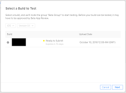 Testflight Build On App Store Connect Stuck At Ready To Submit Stack Overflow