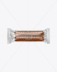 Download Two Chocolate Covered Cookie Bars Mockup In Flow Pack Mockups On Yellow Images Object Mockups PSD Mockup Templates