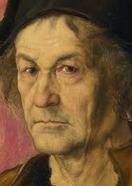 Durer's portrait of his father at 70