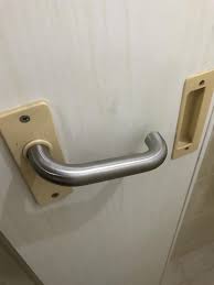 Fire escape route should be direct (e.g. Hdb Toilet Plastic Door Handle Knob Replacement Home Maintenance Repairs Renotalk Com