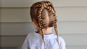 Inspirez vous de nos 15 coiffures de fêtes dénichées sur pinterest. Coiffure Enfant Anti Noeud Les Tresses Indiennes Croisees Magicmaman Com
