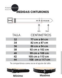 Te compartimos la guía de tallas de caballero, en este caso ...