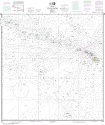 540 Hawaiian Islands Nautical Chart