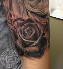 Just tattoo them as you wish. Black And Grey Rose Tattoo By Francisco Sanchez Tattoos
