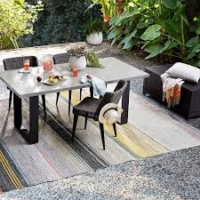 Concrete Outdoor Dining Table Aluminum West Elm Concrete Outdoor Dining Table Indoor Outdoor Rugs Outdoor Dining Table