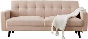 songbirdth mid century modern u shaped sofa small sectional sofa for living room 2 seat small upholstered couch mid century modern sofa fabric sectional couch