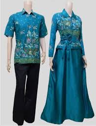 Gamis batik kombinasi kain polos model pesta sarimbit 2018 youtube. Batik Sarimbit Kombinasi Polos
