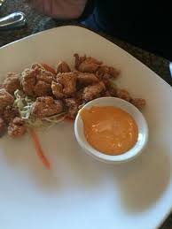 salt and pepper shrimp bland and poor presentation