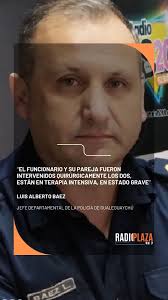 Luis Alberto Baez, jefe departamental de la Policía de Gualeguaychú, se  refirió al grave episodio de violencia de género ocurrido en dicha  localidad, donde un policía baleó a su pareja con su arma ...