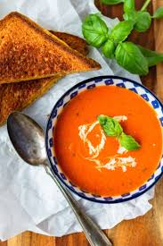 Creamy Tomato Basil Soup Recipe Unsophisticook Creamy Tomato Basil Soup Tomato Basil Soup Recipe Easy Tomato Soup Recipe