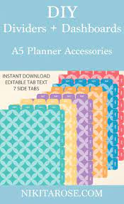 File folder template tab download staples hanging label. Easy Way To Create Planner Dividers Dashboards Planner Printables Free Happy Planner Printables How To Make Planner