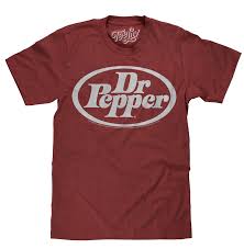 Dr Pepper Oval Logo T Shirt Red In 2020 Logo Shirts Shirt Logo Design T Shirt