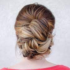 For long, straight hair, request more texturizing in the last four or five inches and keep hair long in the crown area to keep it from looking bulky, recommends caselle. 30 Easy And Stylish Casual Updos For Long Hair Casual Updos For Long Hair Thick Hair Updo Long Thick Hair