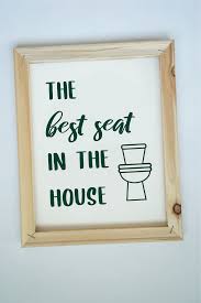 More free printables… free printable scripture art. Easy Reverse Canvas Signs With Funny Bathroom Sayings