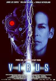 Virus" is a 1999 science fiction horror film directed by John Bruno. The  movie revolves around a salvage crew that discovers a deserted Russian  research vessel, only to realize it's infested with
