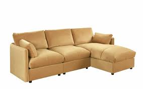 ✓ hear about sofamania founded in 2016 and based in vernon, california, us, sofamania is an online. Sofamania Modern Living Room Velvet L Shape Couch Sectional Sofa Right Facing Chaise Camel