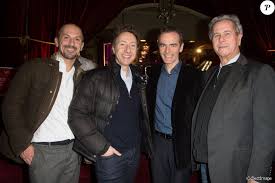 He has a radio show about major figures of french history on radio classique, a french radio station. Exclusif Lionel Bounoua Et Son Compagnon Stephane Bern Franck Ferrand Et Jean Louis Debre Lors De La Representation Exceptionnelle Du Spectacle De Franck Fer Purepeople