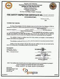 Example wsh fire safety act legal permit has been approved / pdf a comparative overview of the primary southeast asian safety and health laws workplace safety and health act. Fire Safety Inspection Certificate Sample Hse Images Videos Gallery
