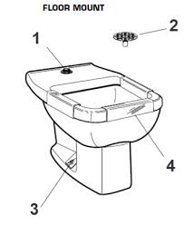 wall hung clinic service sink parts catalog