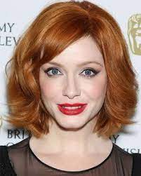 alle promis wollen bob bob frisur christina hendricks schone haare