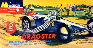 Slingshot Dragster with driver figure (1/25) (fs)