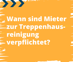 Daraufhin verklagte der mieter gegen seine vermieterin auf zahlung von schmerzensgeld und schadensersatz vor dem amtsgericht münchen. Treppenhausreinigung Wann Sind Mieter Verantwortlich Lawio
