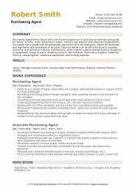 Purchasing agent is not a particularly popular job title, and you won't typically compete with more than three or four other people for the job. Purchasing Agent Resume Samples Qwikresume