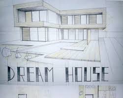 Architecture Architecture Sketch Drawing House Modern dream house drawing sketch. architecture blogger