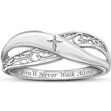 Pure Faith Engraved Sterling Silver Diamond Ring Sterling Silver Diamond Rings Silver Diamond Ring Silver Diamonds