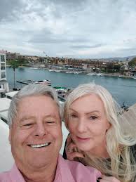 We met in 1979, remaining friends then lovers in 1998 married in 2013. Here  we are now. Love is Rock n Roll and we chose through everything great, good  and difficult to