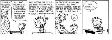 Calvin And Hobbes Cartoons Professores Engracados Calvin E Haroldo Verdades