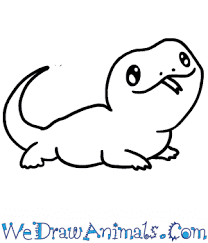 Remember to challenge your kids to finish the background to complete their drawings. How To Draw A Baby Lizard