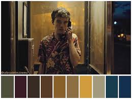Color Palette Cinema Su Instagram The End Of The F Ing World 2017 Directed By Jonathan Entwistle Cinema Colours Movie Color Palette Color In Film