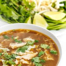 Asian Chicken Soup with Cabbage