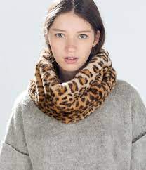 Image 3 Of Leopard Print Snood From Zara Snood Scarf Womens Scarves Scarf