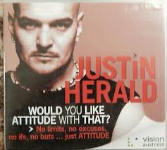 CD Audio Book Would You Like Attitude with That? by Justin Herald