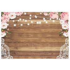 4.1 out of 5 stars 19. Funnytree 7x5ft Flowers Brown Wood Lace Backdrop Rustic Wooden Board Floor Wedding Photography Background Mother S Day Bridal Shower Baby Birthday Party Graduation Prom Banner Photo Studio Props Buy Online In Bahamas At