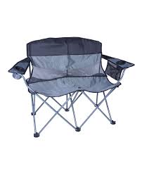 Navy Gray Apex Double Chair By Stansport Zulily Zulilyfinds Camping Chairs Outdoor Chairs Folding Chair