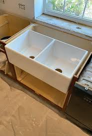 Each model is handcrafted from. How To Install A Farmhouse Sink Diy Ashley Brooke Designs
