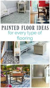 15 Gorgeous Painted Floors Ideas For Every Type Of Flooring Lovely Etc Painted Wood Floors Types Of Flooring Painted Floors