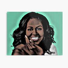 Maybe you would like to learn more about one of these? Pop Art Illustration Von Michelle Obama Metallbild Von Pm Artistic Artpop Pop Art Art And Illustration