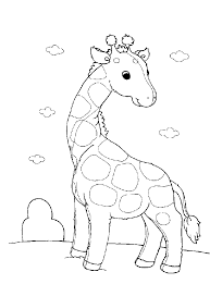These coloring pages depict these giraffes in both realistic as well as cartoonish appearances. Cute Coloring Pages Of Animals Coloring Home